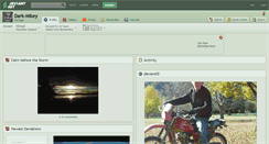 Desktop Screenshot of dark-mikey.deviantart.com
