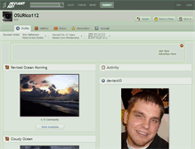 Tablet Screenshot of osurico112.deviantart.com