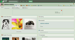 Desktop Screenshot of mistress-melania.deviantart.com