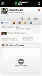 Mobile Screenshot of kirokitsune.deviantart.com
