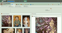 Desktop Screenshot of kuroneko8444.deviantart.com
