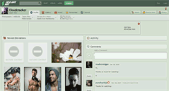 Desktop Screenshot of cloudcracker.deviantart.com