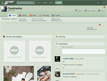 Tablet Screenshot of cloudcracker.deviantart.com