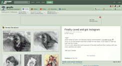 Desktop Screenshot of greyfin.deviantart.com