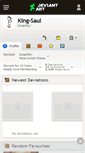 Mobile Screenshot of king-saul.deviantart.com