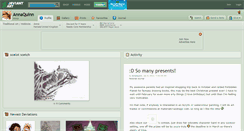 Desktop Screenshot of annaquinn.deviantart.com