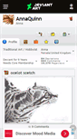 Mobile Screenshot of annaquinn.deviantart.com