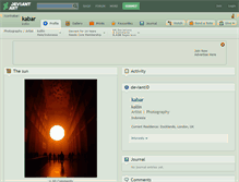 Tablet Screenshot of kabar.deviantart.com