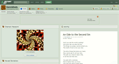 Desktop Screenshot of dennisboots.deviantart.com