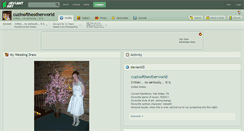 Desktop Screenshot of cuzinoftheotherworld.deviantart.com