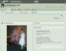 Tablet Screenshot of cuzinoftheotherworld.deviantart.com