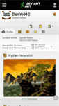Mobile Screenshot of danyo912.deviantart.com