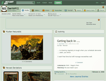 Tablet Screenshot of danyo912.deviantart.com