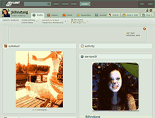 Tablet Screenshot of jkihnstang.deviantart.com