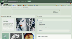 Desktop Screenshot of jigxela.deviantart.com