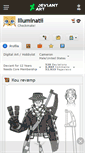 Mobile Screenshot of illuminatii.deviantart.com