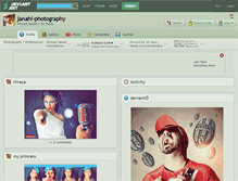 Tablet Screenshot of janahi-photography.deviantart.com