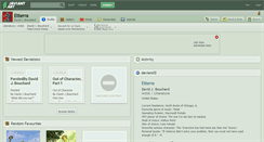 Desktop Screenshot of etterra.deviantart.com