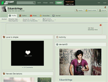 Tablet Screenshot of eduardovega.deviantart.com