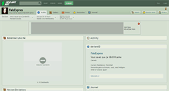 Desktop Screenshot of faisexpres.deviantart.com