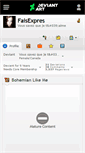 Mobile Screenshot of faisexpres.deviantart.com