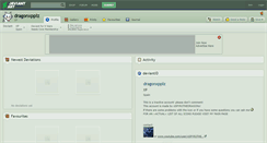 Desktop Screenshot of dragonxpplz.deviantart.com