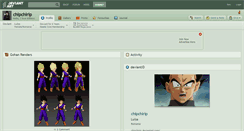 Desktop Screenshot of chipchirip.deviantart.com