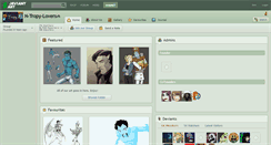 Desktop Screenshot of n-tropy-lovers.deviantart.com