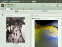Tablet Screenshot of jolanthustrel.deviantart.com
