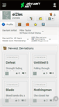 Mobile Screenshot of elzies.deviantart.com