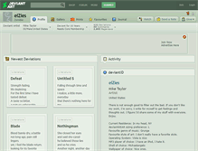 Tablet Screenshot of elzies.deviantart.com