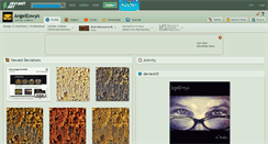 Desktop Screenshot of angeleowyn.deviantart.com