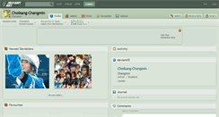 Desktop Screenshot of choikang-changmin.deviantart.com