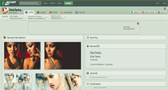 Desktop Screenshot of ditatasha.deviantart.com