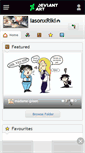 Mobile Screenshot of iasonxriki.deviantart.com