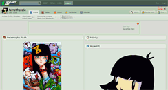 Desktop Screenshot of ferretfrenzie.deviantart.com