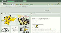 Desktop Screenshot of k-puz.deviantart.com