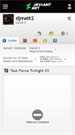 Mobile Screenshot of djmatt2.deviantart.com