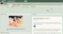 Desktop Screenshot of jenazia.deviantart.com
