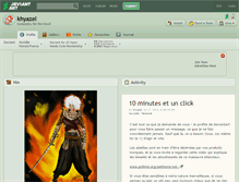 Tablet Screenshot of khyazel.deviantart.com
