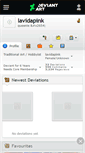 Mobile Screenshot of lavidapink.deviantart.com