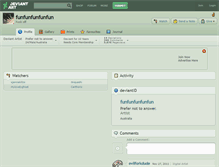 Tablet Screenshot of funfunfunfunfun.deviantart.com