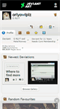 Mobile Screenshot of orlyowlplz.deviantart.com