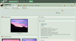 Desktop Screenshot of magdormor.deviantart.com