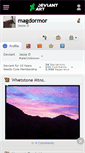 Mobile Screenshot of magdormor.deviantart.com