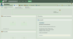 Desktop Screenshot of gentlebot.deviantart.com