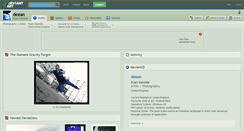 Desktop Screenshot of deean.deviantart.com