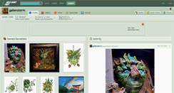 Desktop Screenshot of gallenstorm.deviantart.com
