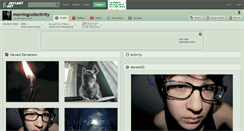 Desktop Screenshot of morningcollectivity.deviantart.com