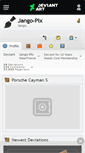 Mobile Screenshot of jango-pix.deviantart.com